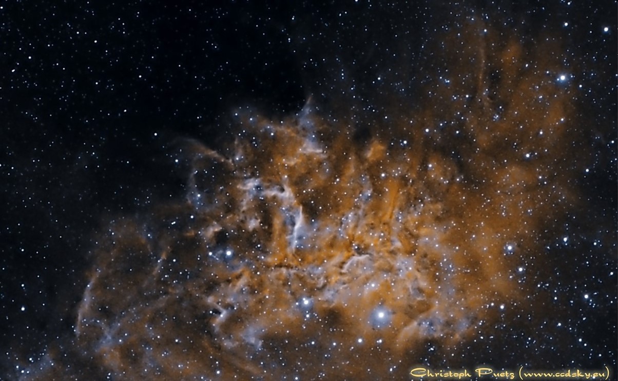 IC405 "flammender Stern"